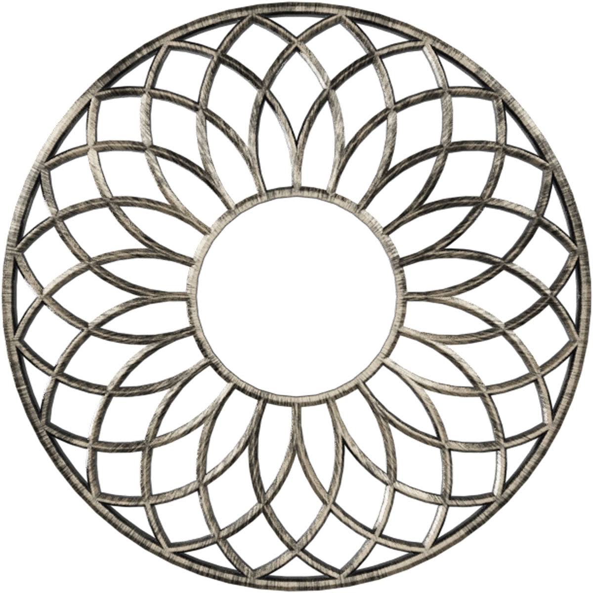 40x22OD x 13 5/8x22ID x 1x22P PVC Pierced Ceiling Medallion I2319