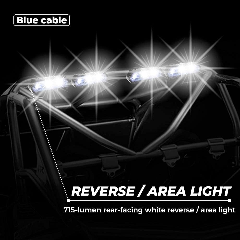 UTV Chase LED Tail Light Brake Light Bar with 5 Modes Pack of 2 P7223