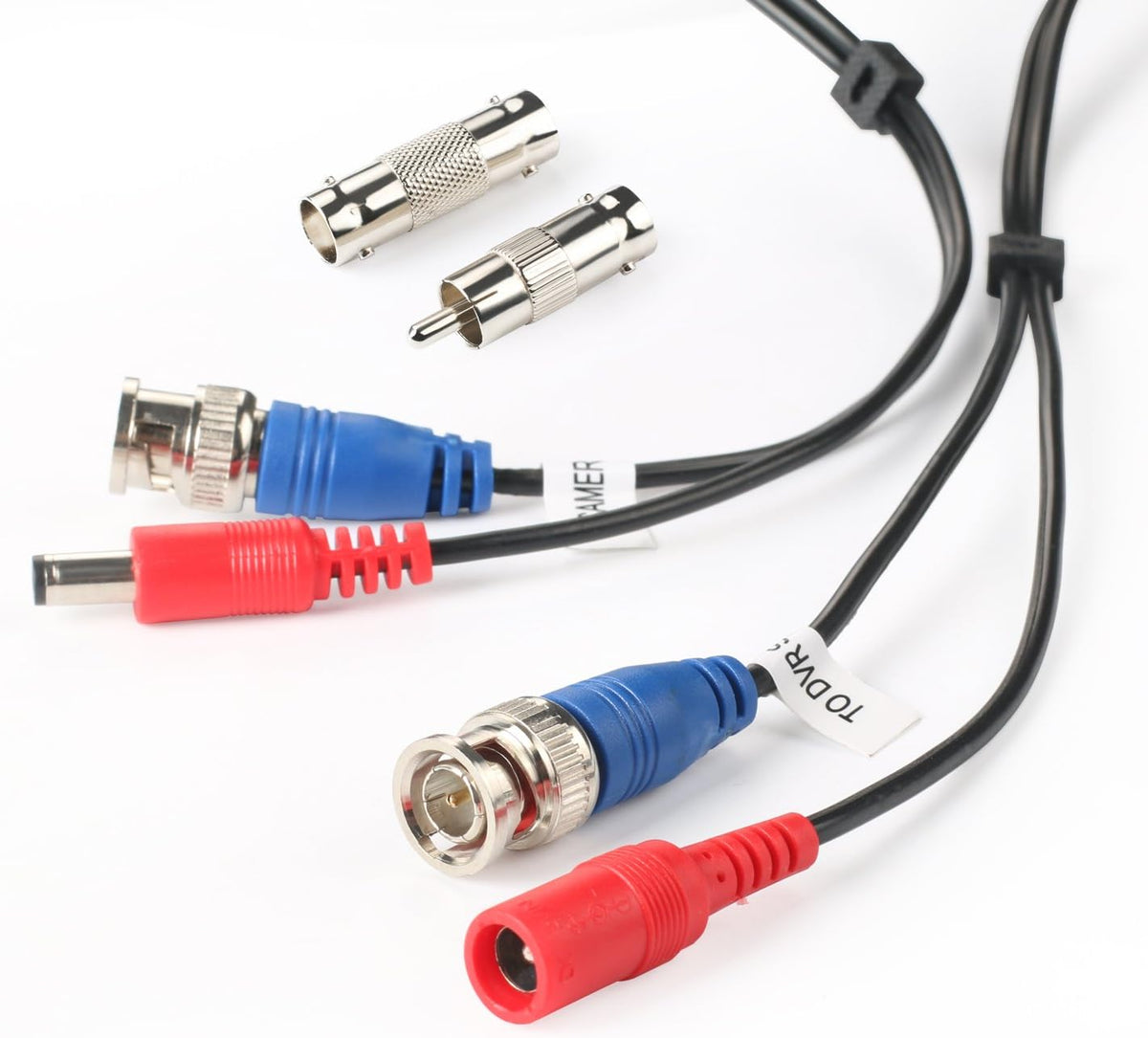 2Pack 50Feet BNC Video Power Cable for CCTV Security System with Connectors R555471