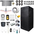 24"x24"x55" Grow Tent Kit with LED Grow Light & Inline Fan O817980