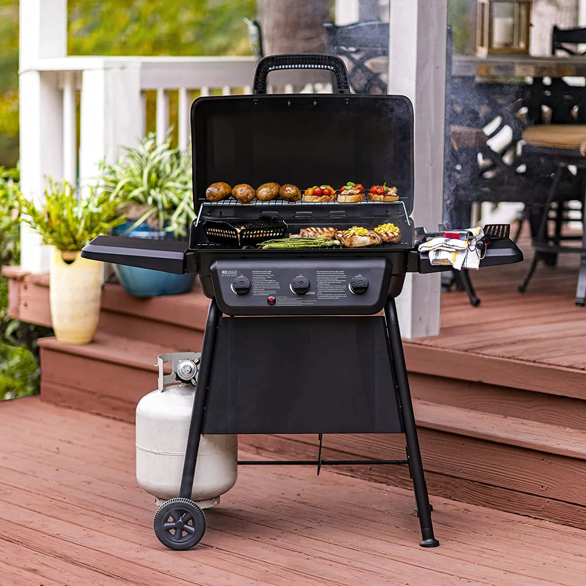 3-Burner Liquid Propane Gas Grill E950
