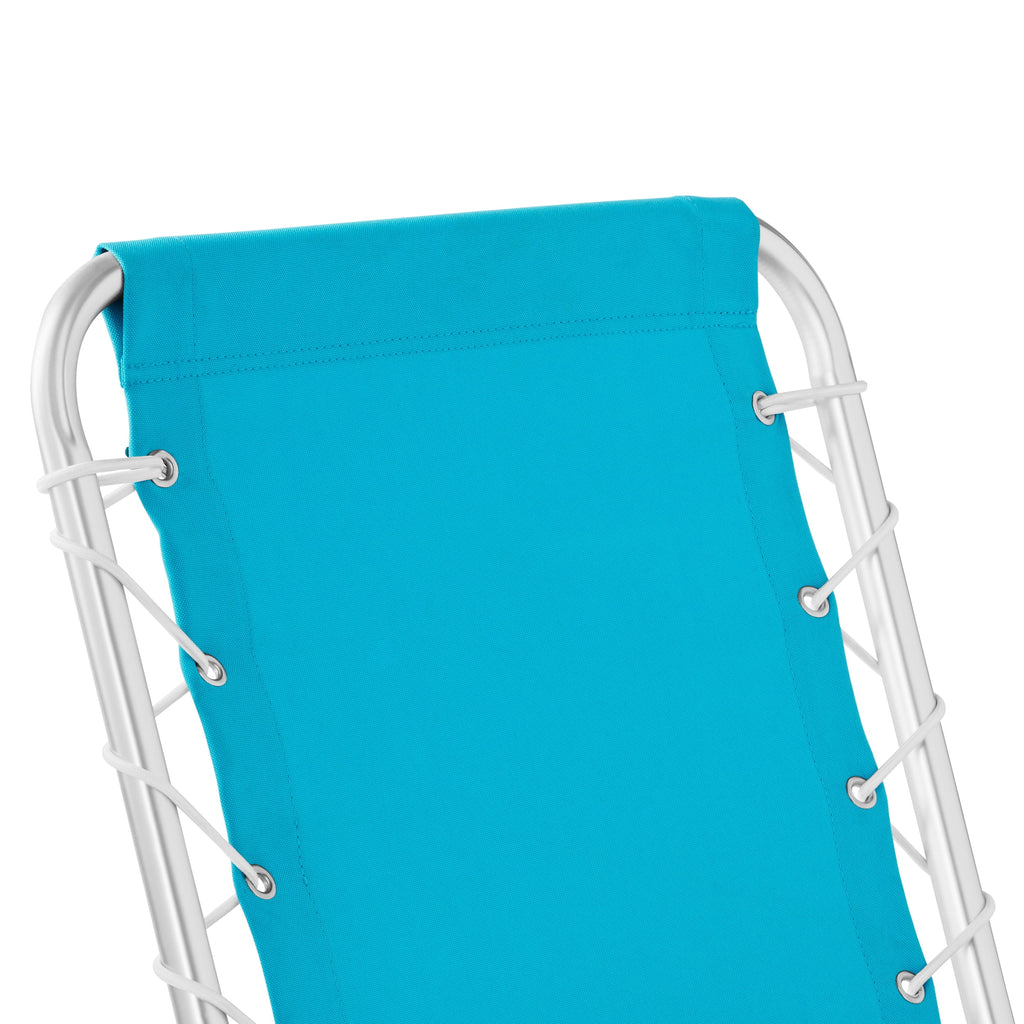 Teal Bungee Beach Chair 2-Pack W553