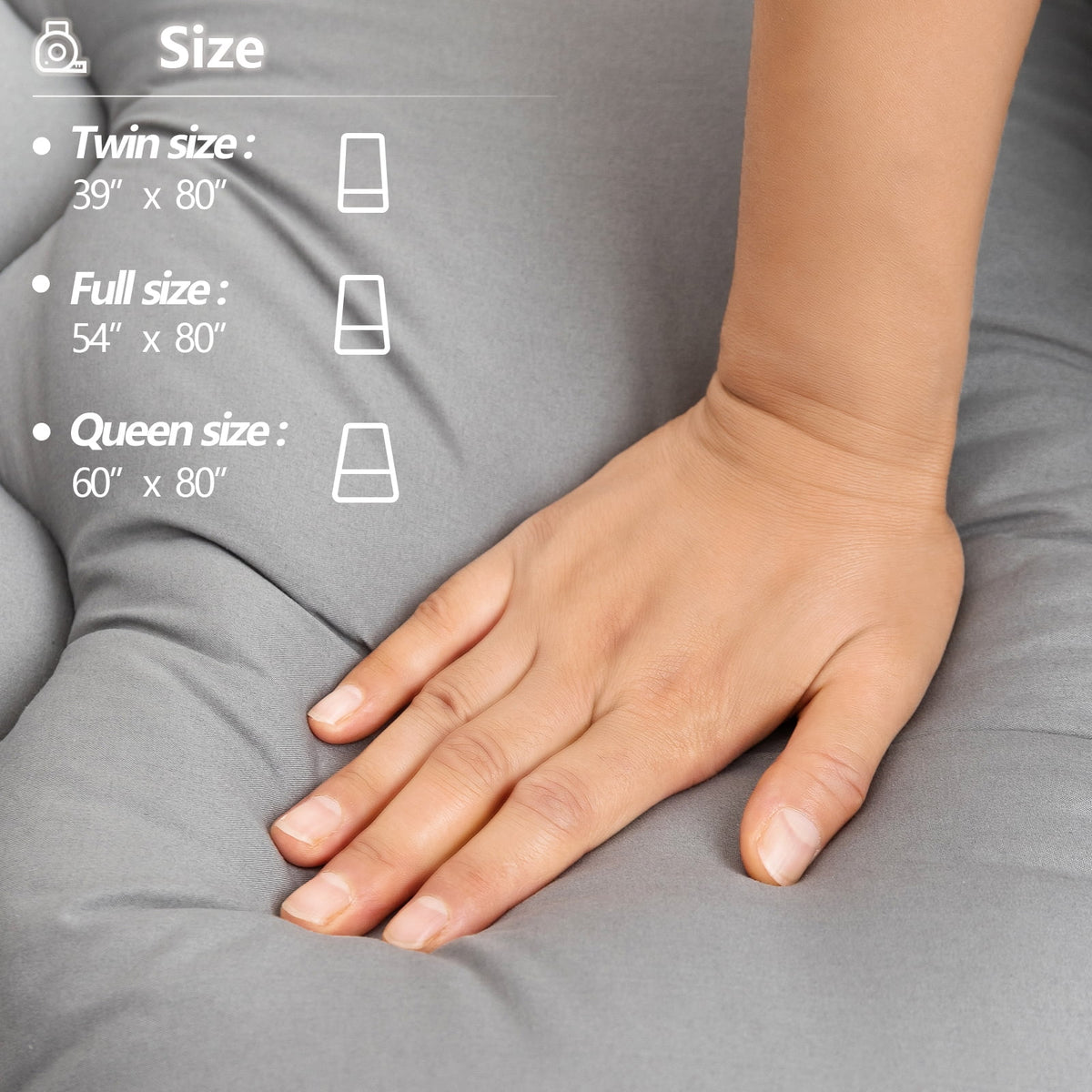 Japanese Floor Mattress Full Size D67415
