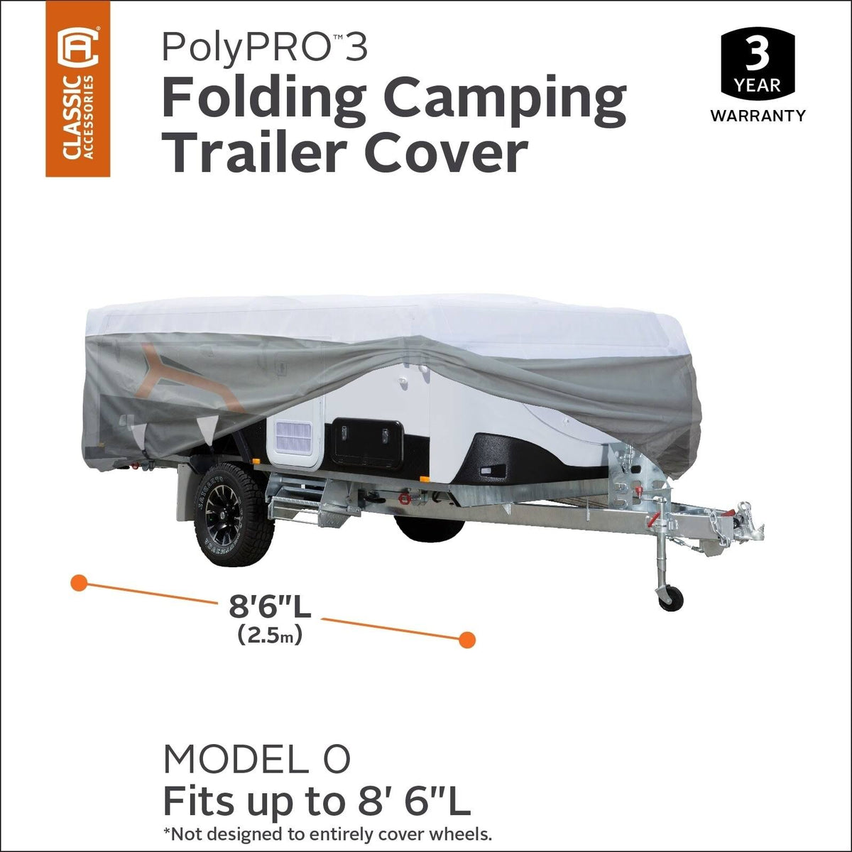 Deluxe Pop-Up Camper Trailer Cover I6509