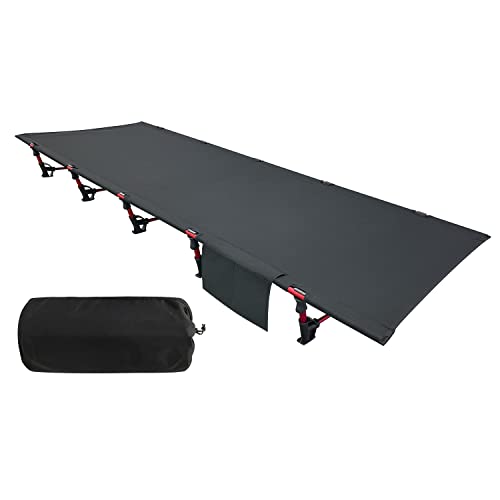 Portable Camping Cot Sleeping Cot Black W628501