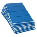 Blue 4-Fold Foam Rest Mat 10 Pack M9541