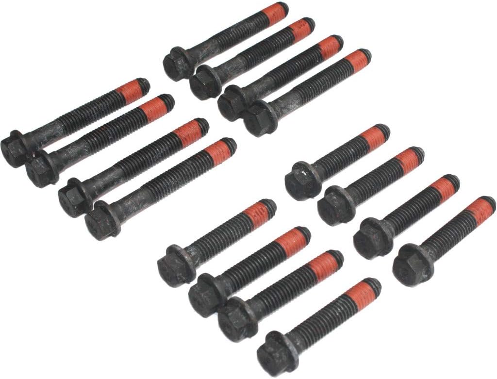 Cylinder Head Bolt Set of 16 for 3.8L OHV Engine Y710