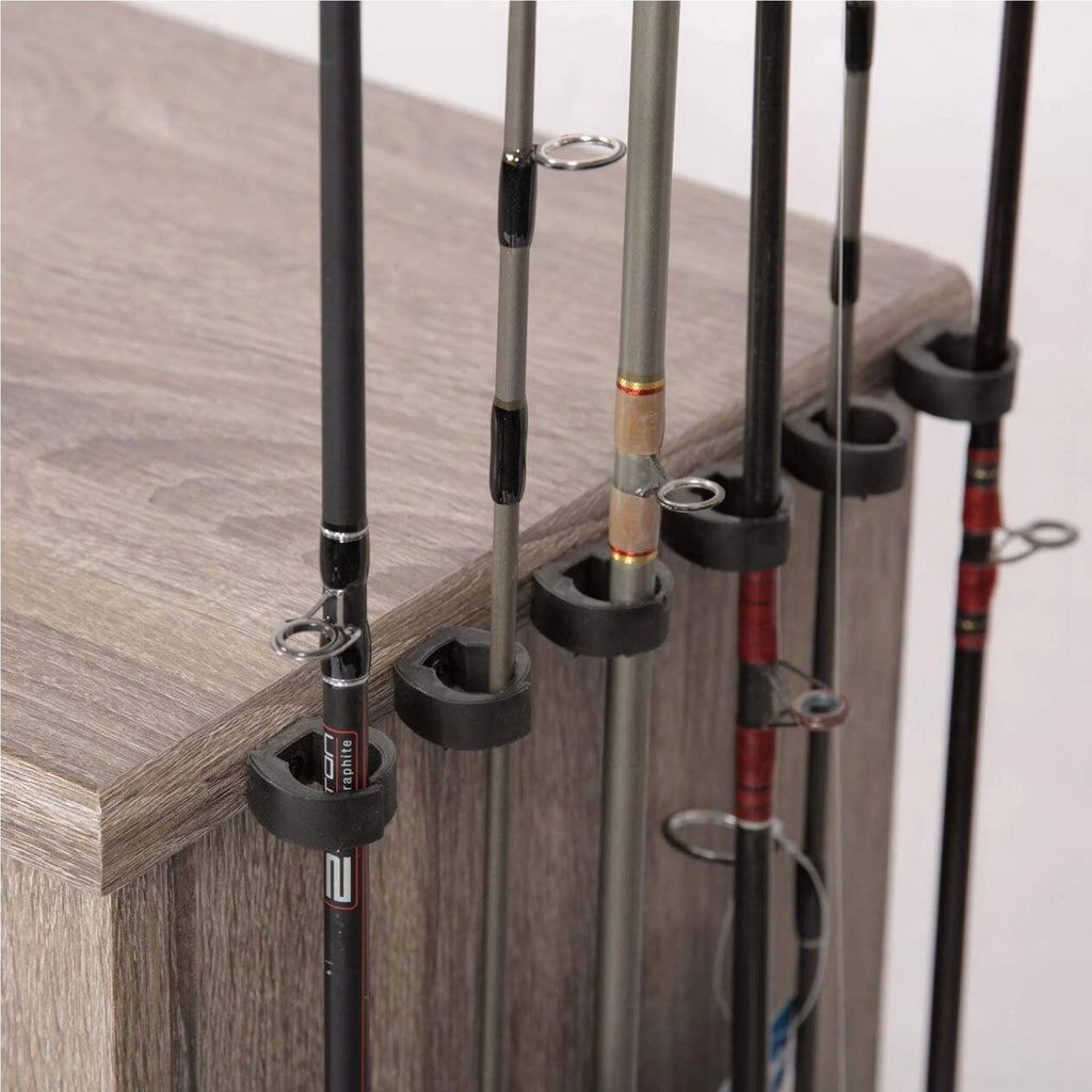 Fishing Storage Rod Holder with Cabinet B12561