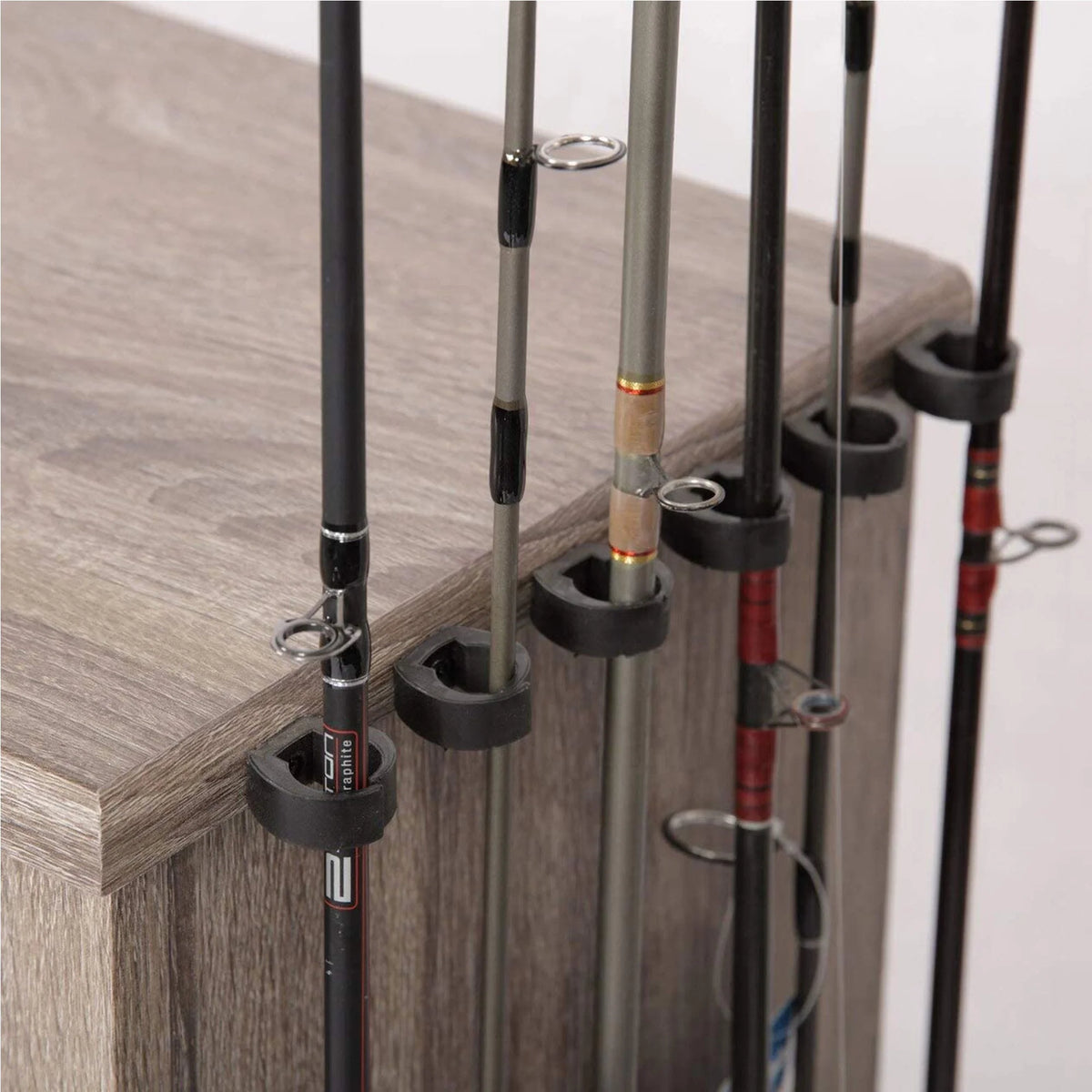 Fishing Storage Rod Holder with Cabinet B12561