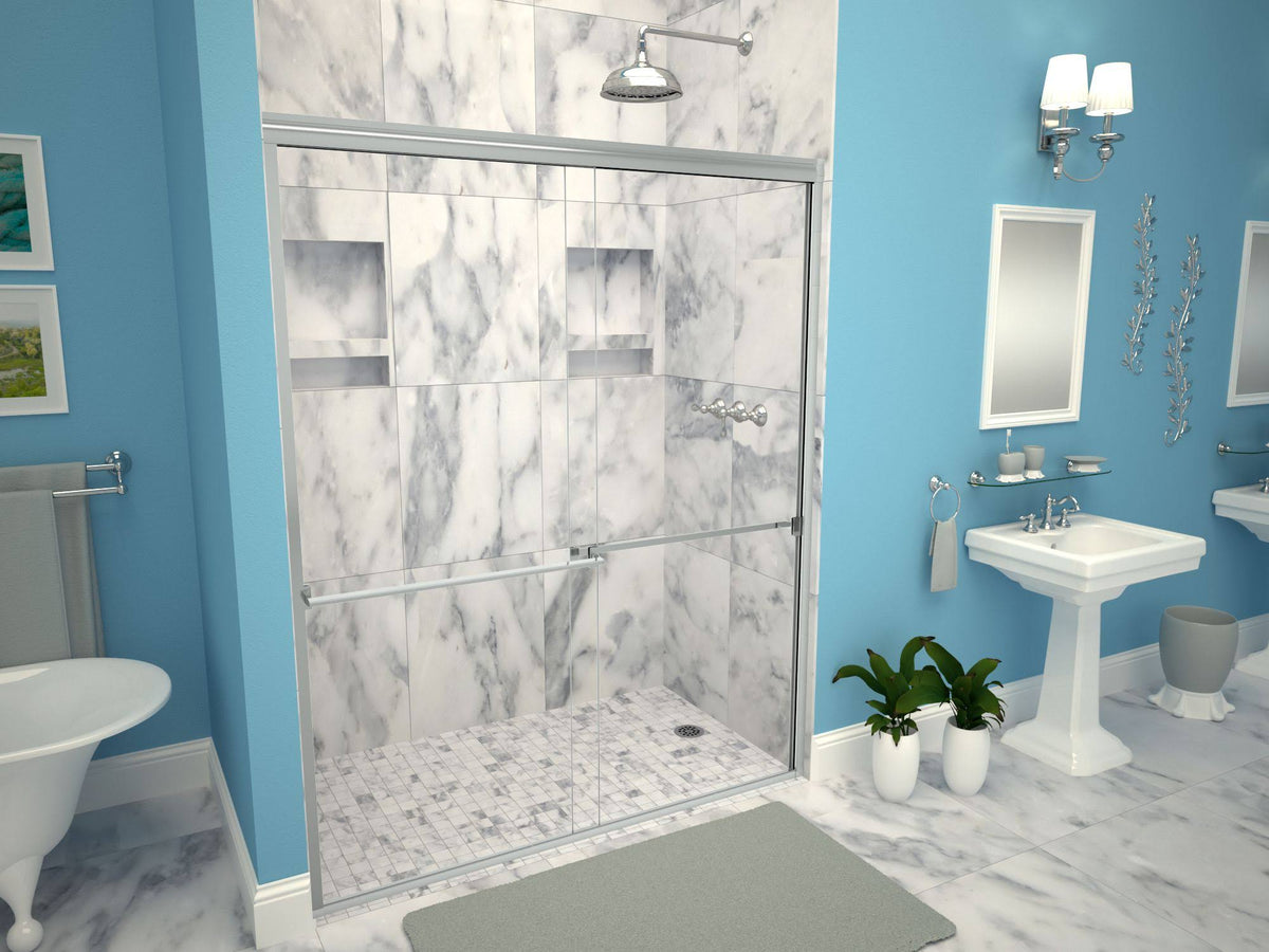 37x22 x 63x22 Shower Base with Drain Plate A386