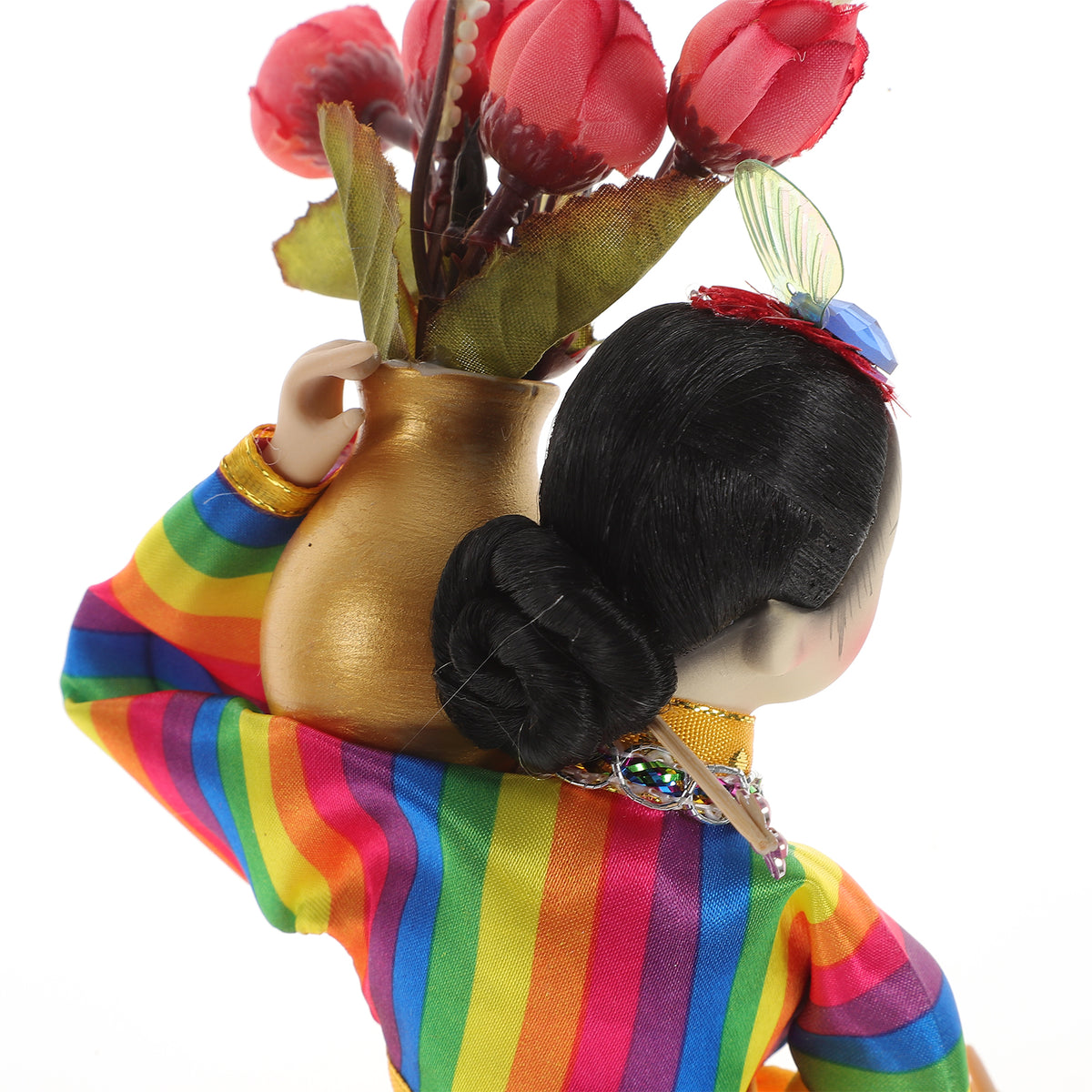 Korean Traditional Hanbok Dolls Oriental Figure P208
