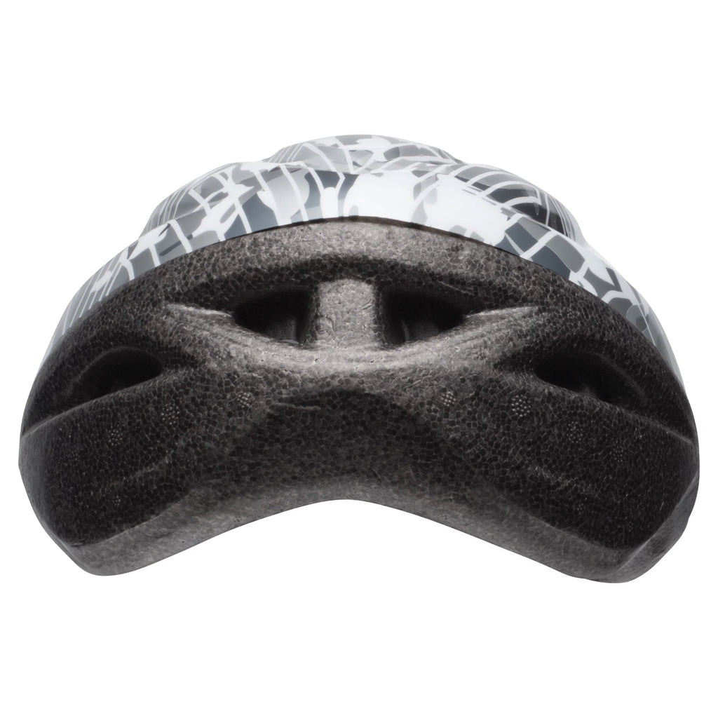 Boys Bike Helmet Dark Titanium/White Child 5+ 52-56cm A6206