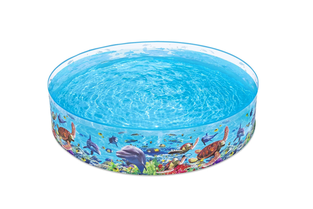 Round Above-Ground Kiddie Pool 8' x 18 H672
