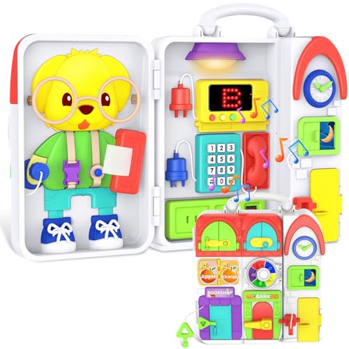 Musical Montessori Busy Board Toddler Toy K43948