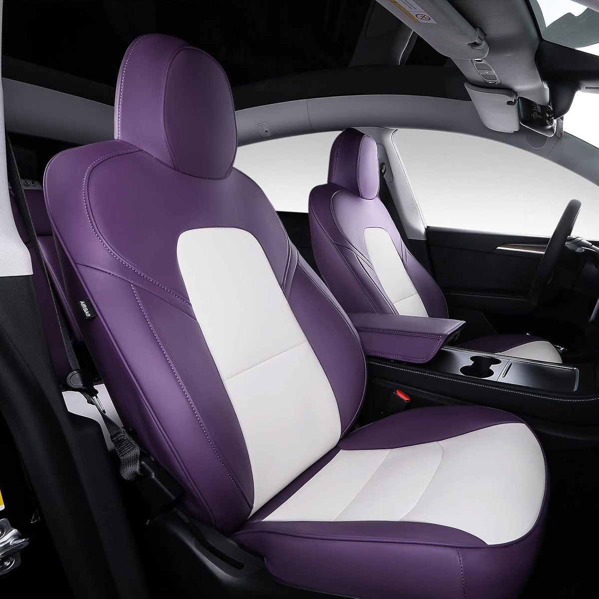 PU Leather Car Seat Cover for Tesla Model 3 D576