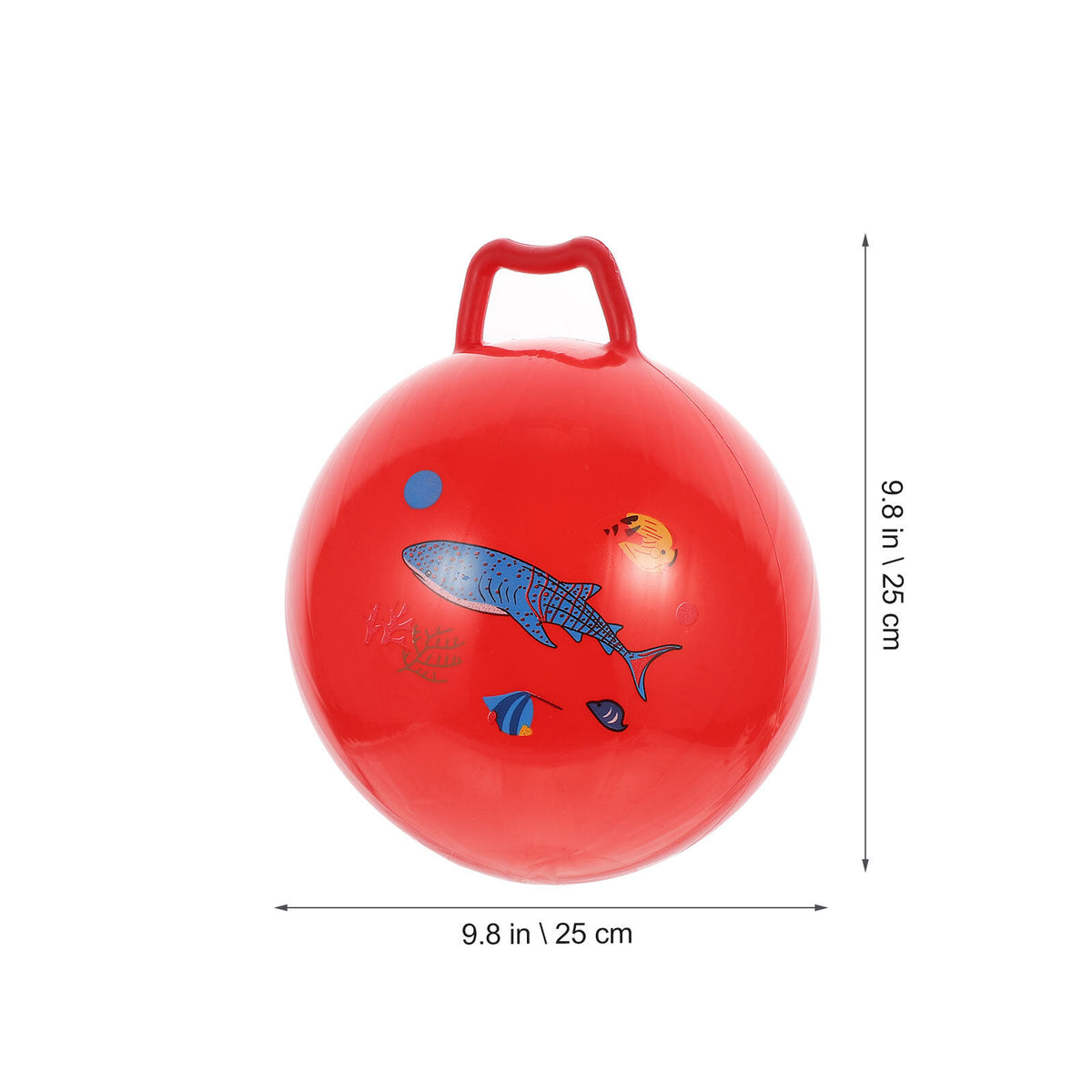 3Pcs Inflatable Hopper Balls with Handle L62486