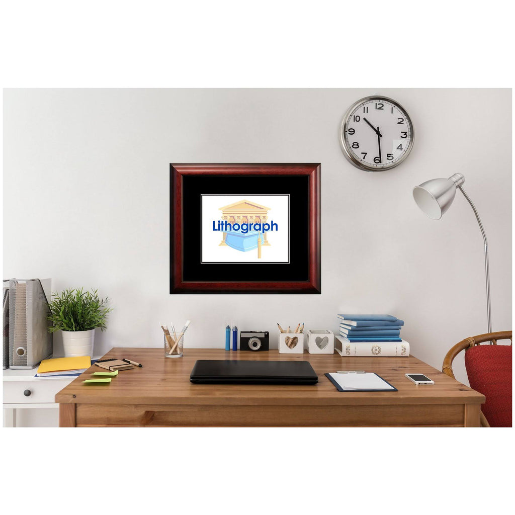 Academic Framed Lithograph H10936
