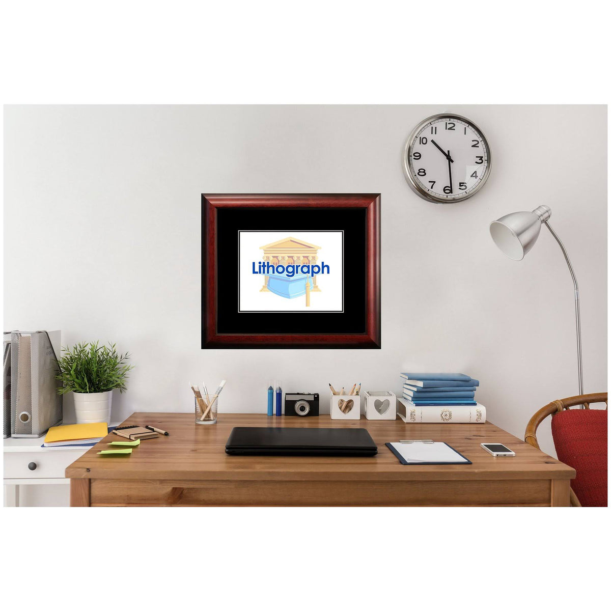Academic Framed Lithograph H10936
