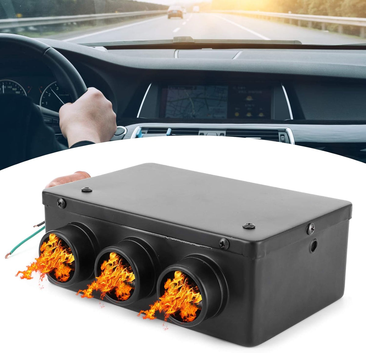 12V 50W Portable Car Heater T508