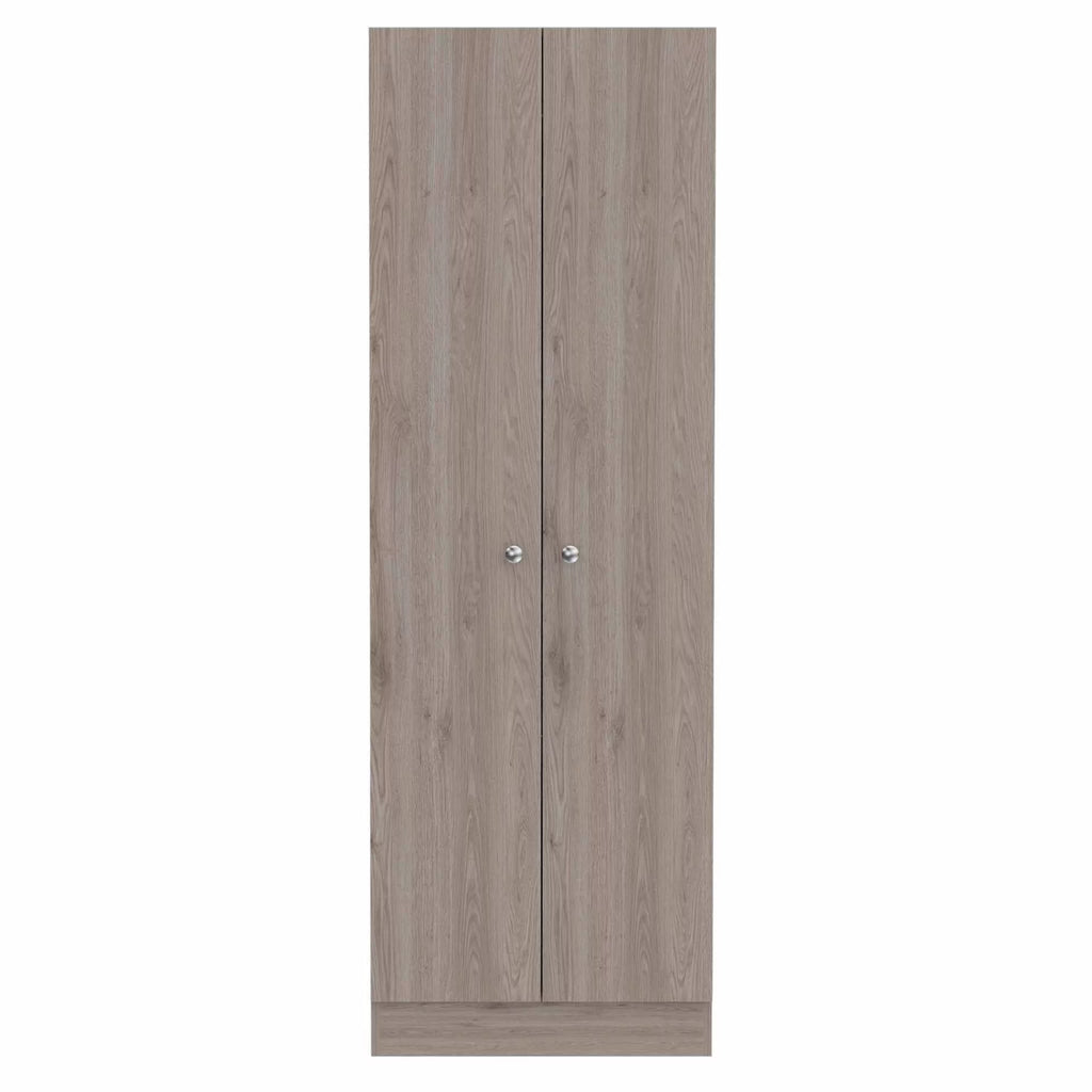 Dark Brown & Black Double Door Cabinet X3529