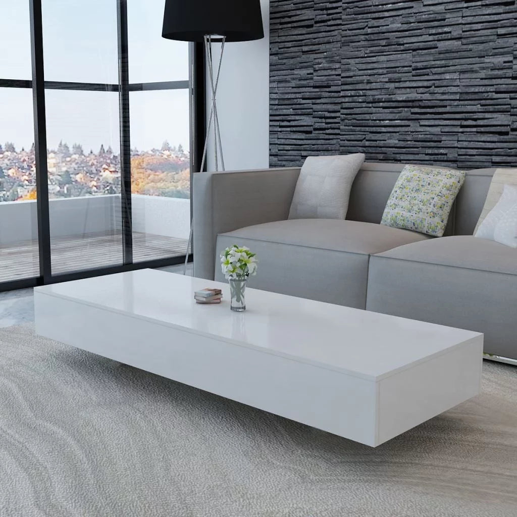 White High Gloss Coffee Table Y97336