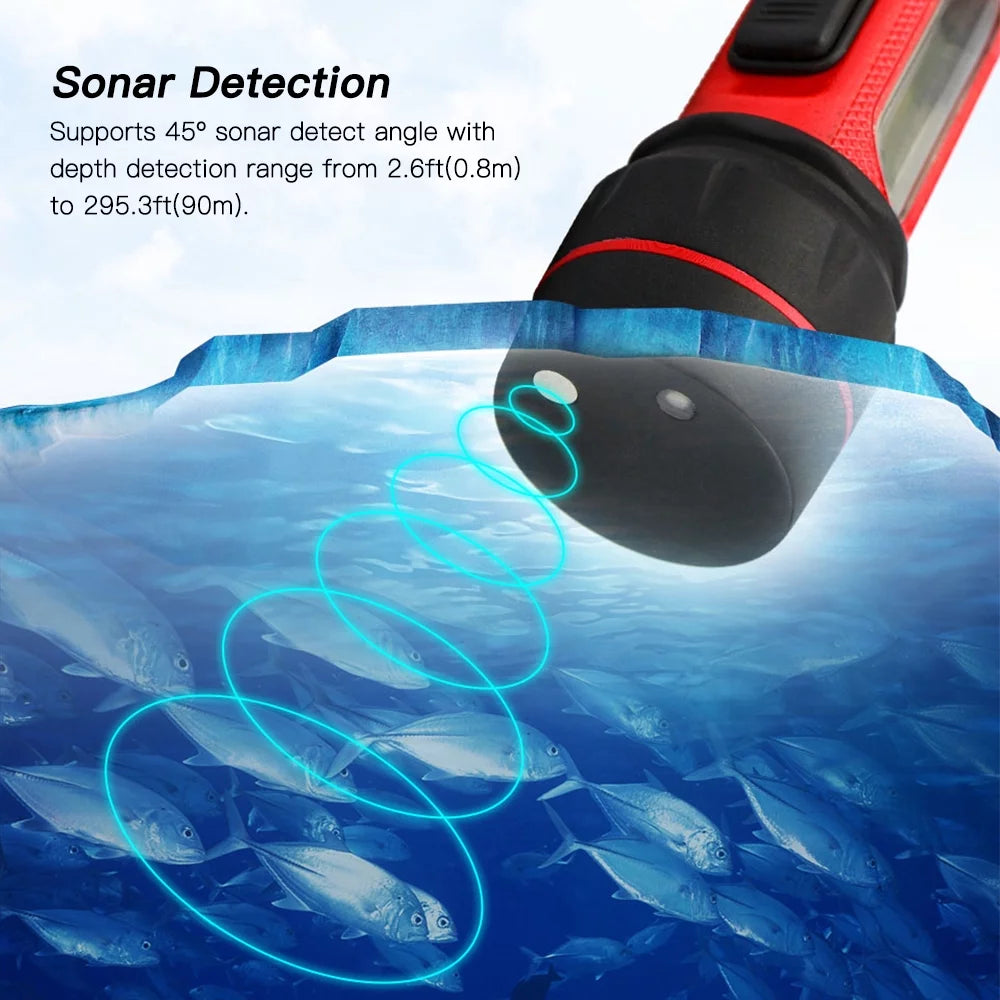 Ice Fishing Fishfinder with LED Underwater Light X3853