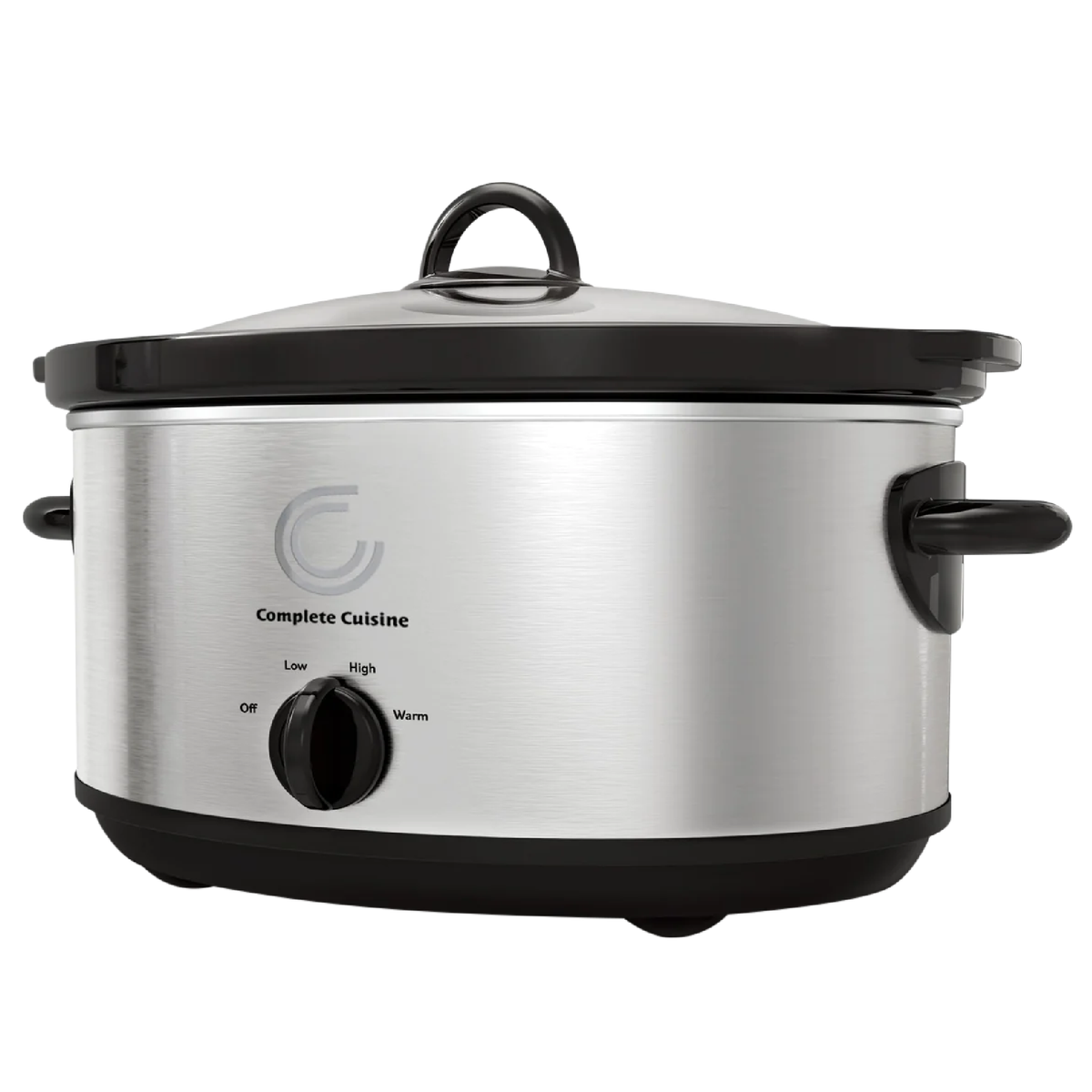 7-Quart Oval Stainless-Steel Slow Cooker G95643