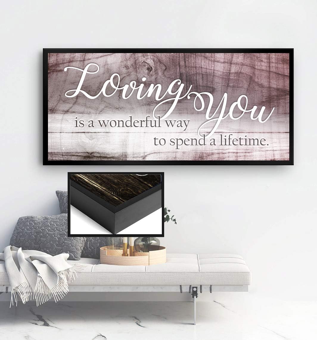 Brown Bronze Wood Framed Canvas Wall Decor G217