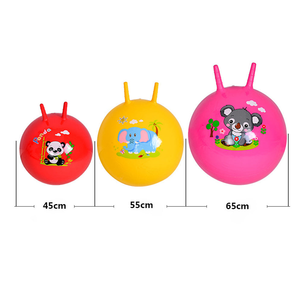 45cm Thickened Inflatable Exercise Ball Jumping Ball Fitness PVC Toy Q765757
