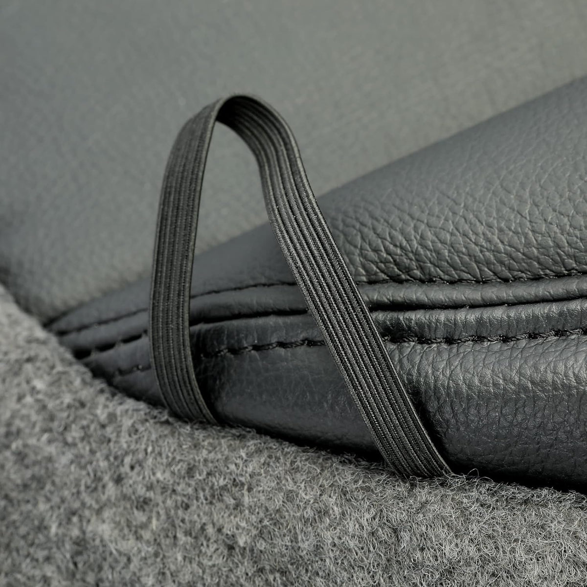 Black Cloth Seat Cover Pack of 2 P729