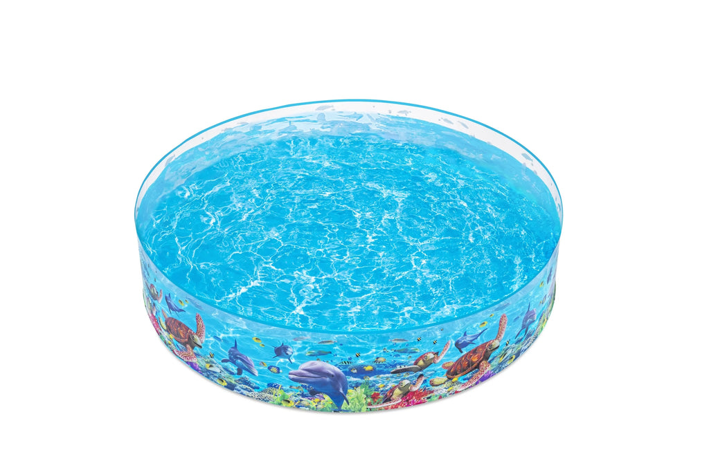 Round Above-Ground Kiddie Pool 8' x 18 H672