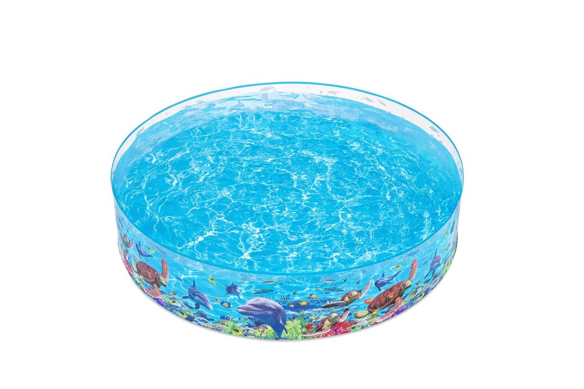 Round Above-Ground Kiddie Pool 8' x 18 H672