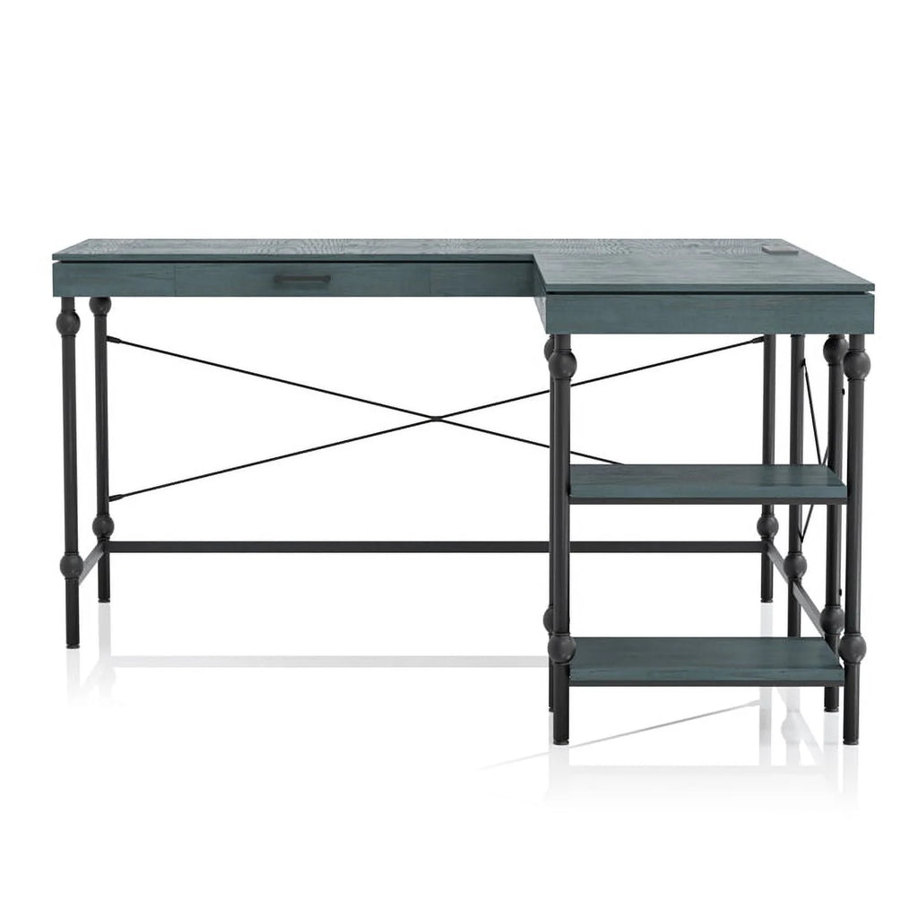 L-shaped Wooden Desk K14561