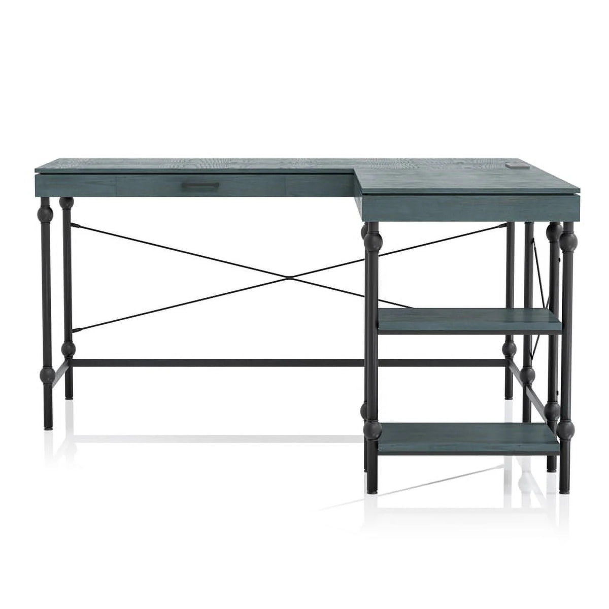 L-shaped Wooden Desk K14561