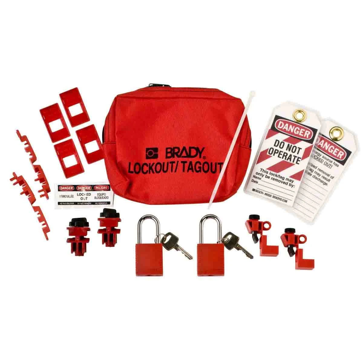 Portable Lockout Kit, Pouch, Electrical, 13 V5177