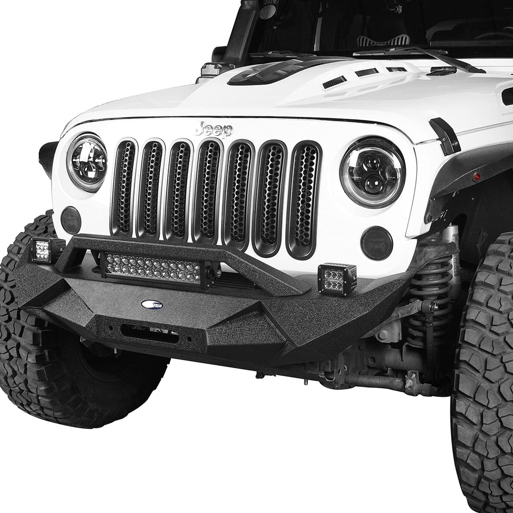 Steel Front and Rear Bumper with Tire Carrier W118093