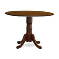 Round Kitchen Table with 9-in Drop-Leaves J57560