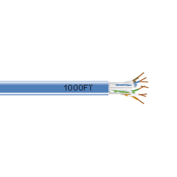 Blue 1000ft Cat.6 Cable J420