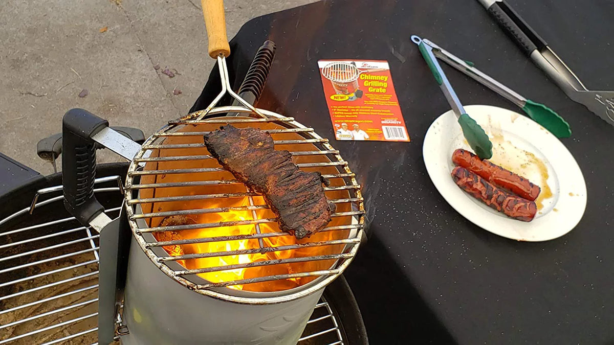 Cooking Grate with Solid Wood Handle G4429