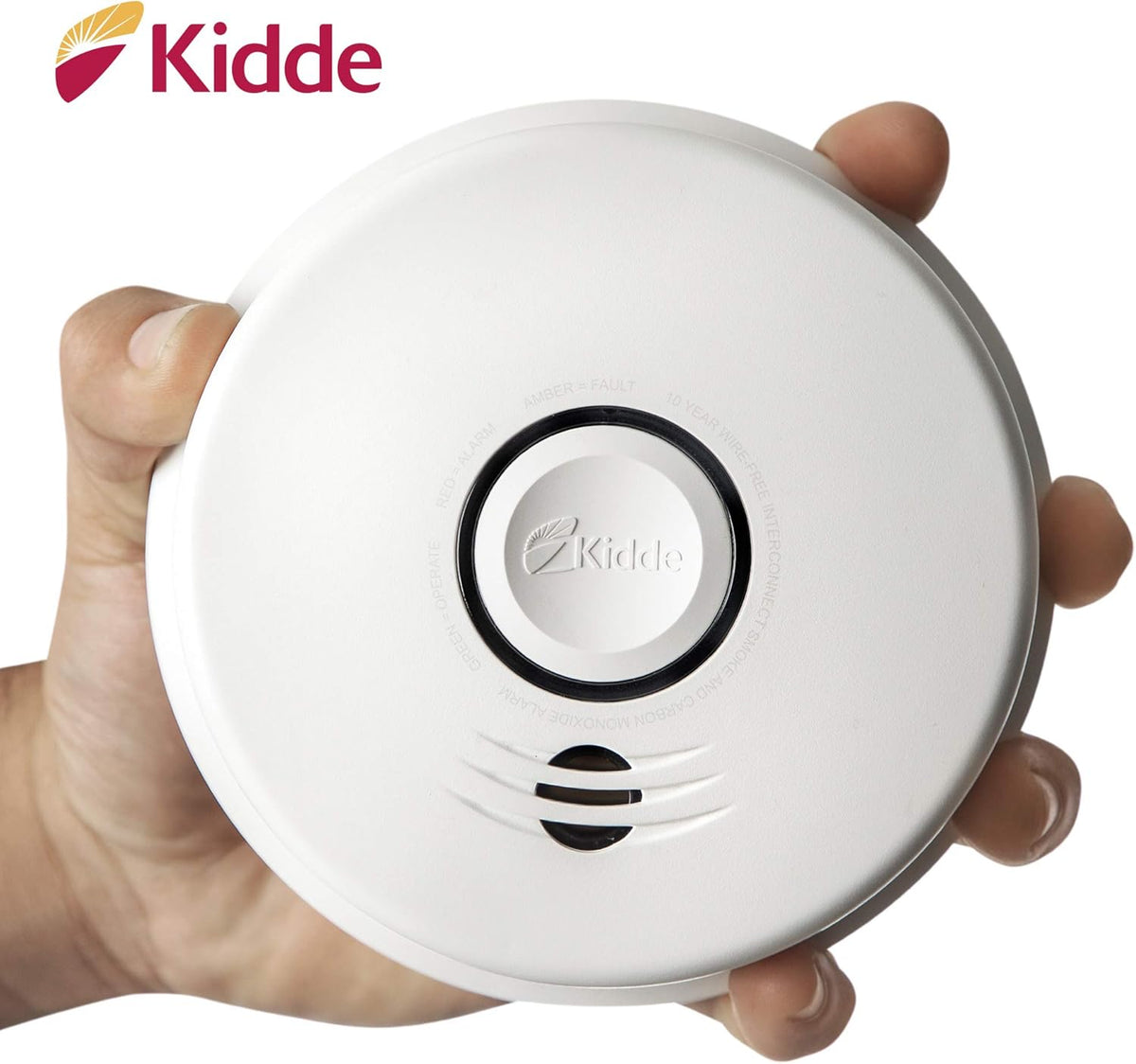 Lithium Battery Powered Combination Smoke & Carbon Monoxide Alarm U10638