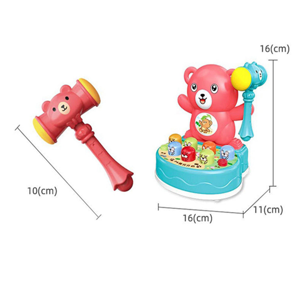 Hammering and Pounding Toys Desktop Hitting Hamster Game Toy C927266