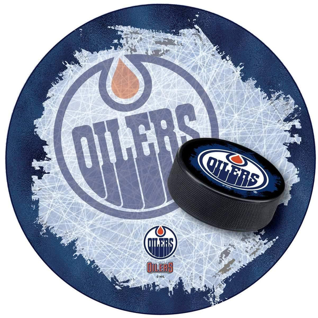 42 in. Edmonton Oilers Pub Table L894771