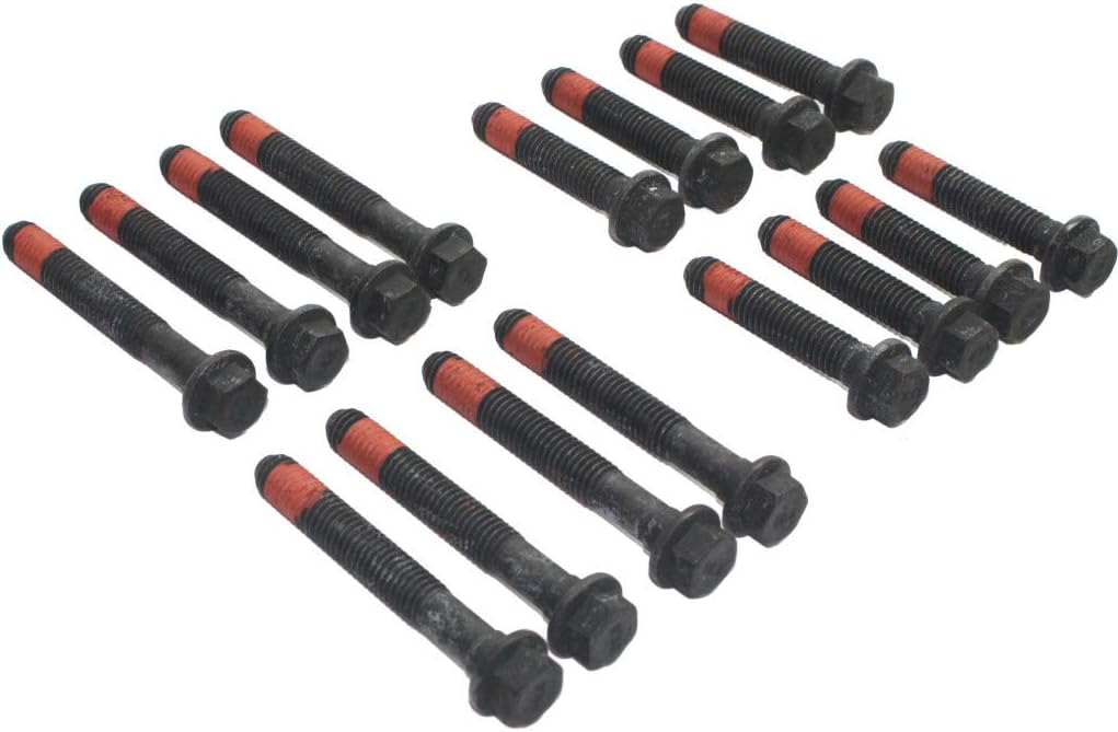 Cylinder Head Bolt Set of 16 for 3.8L OHV Engine Y710