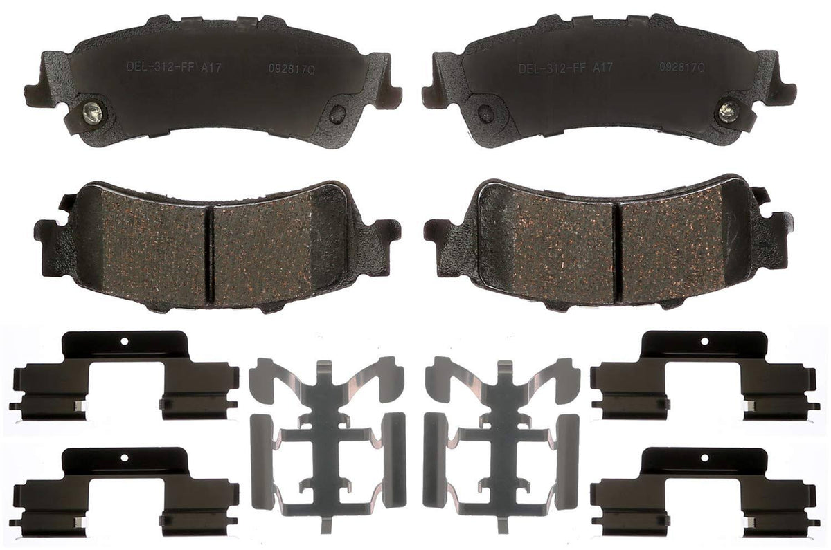 Ceramic Rear Disc Brake Pad Set N921