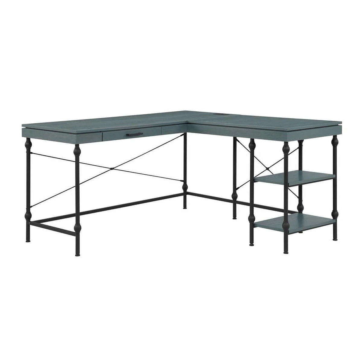 L-shaped Wooden Desk K14561