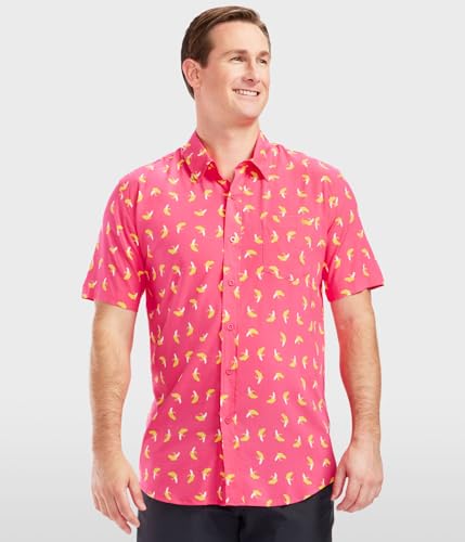 Hawaiian Shirts for Men Stretch Fabric Modern Fit C56092