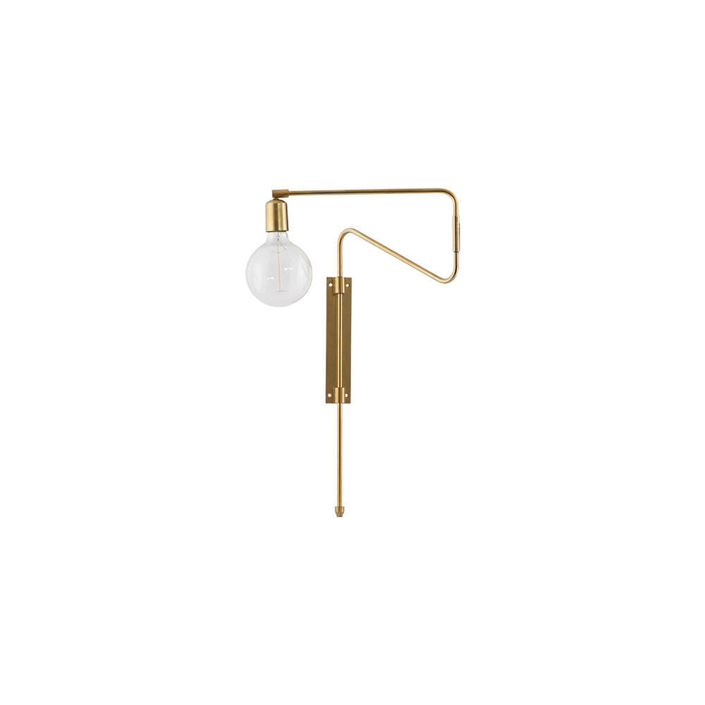 Swing Wall Lamp Brass Iron F21211