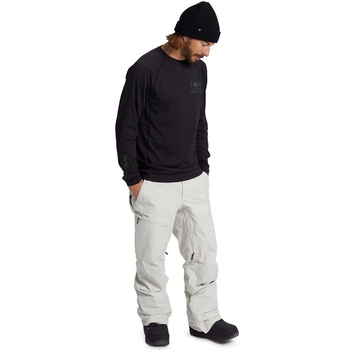Men's Solution Dyed Light Gray Gore-Tex Swash Pant D90360