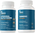 Turmeric Curcumin and Liposomal Glutathione Vegan Non-GMO S74566