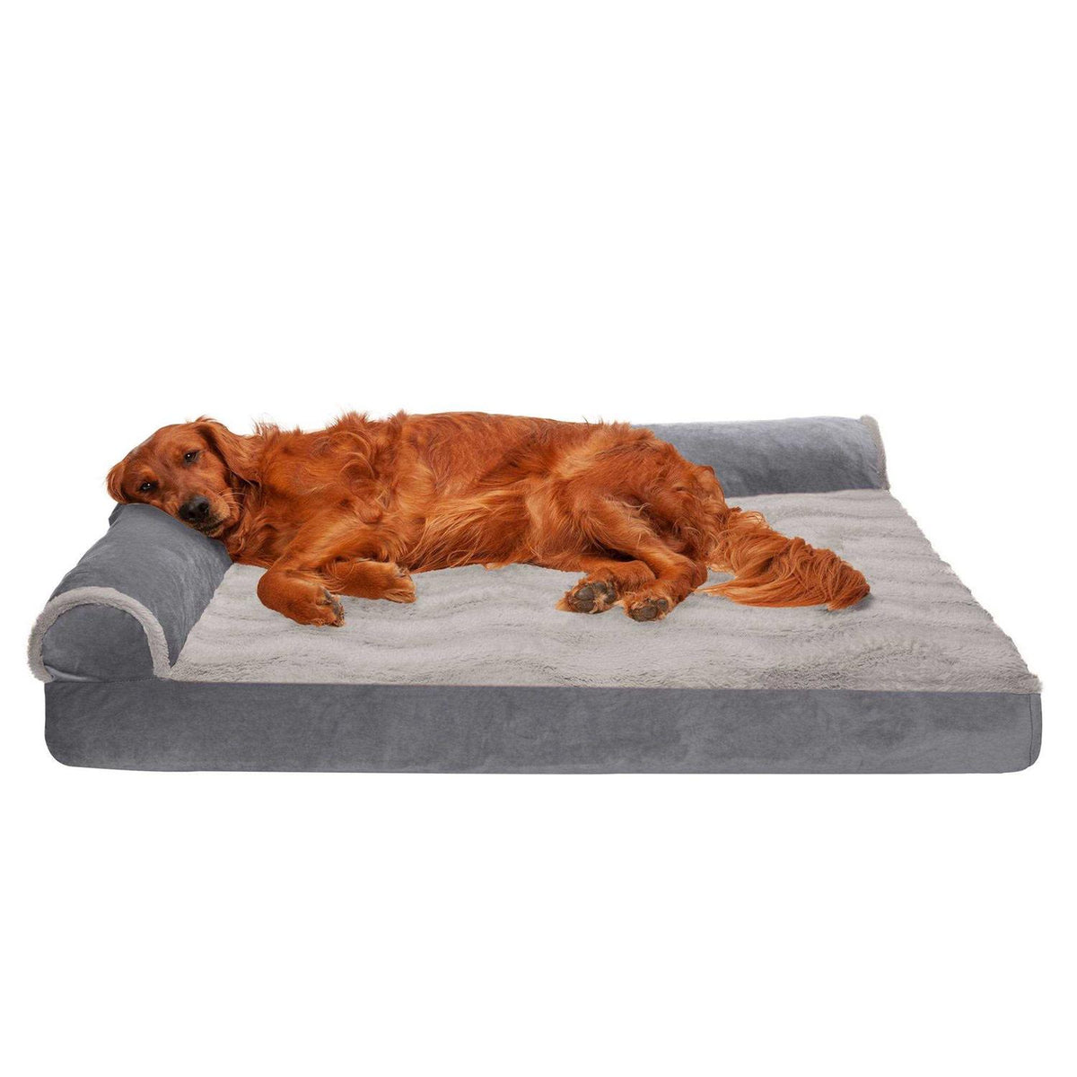 Velvet Chaise Lounge Dog Bed A3594